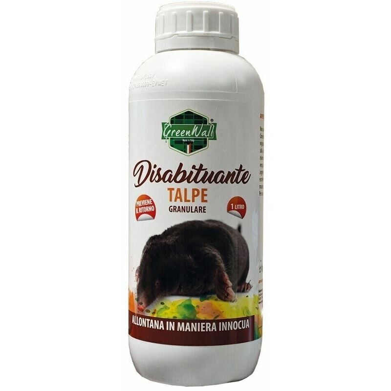 foto del prodotto lif disabituante repellente talpe granulare antitalpa dissuasore scaccia talpa 1 lt.