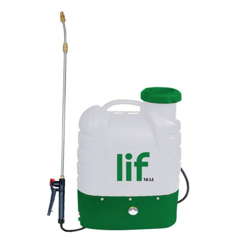 foto del prodotto lif progarden pompa irroratrice a batteria 16 litri batteria 12v 8ah litio