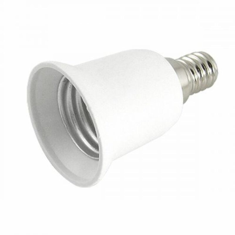 foto del prodotto life adattatore convertitore riduzione lampade da e14 a e27 portalampade porta lampad