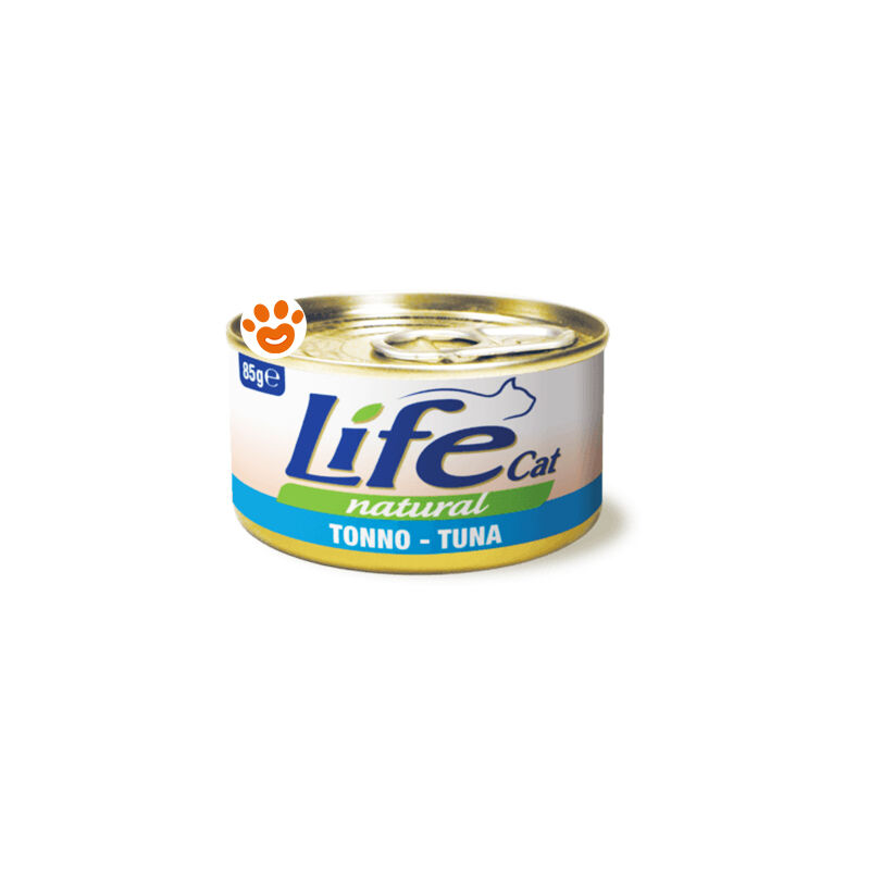 foto del prodotto life cat natural tonno cat natural tonno lattina da 85 gr