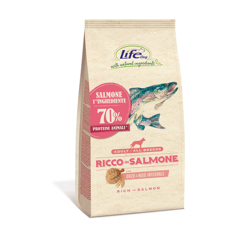 foto del prodotto life dog per cani adulti da 12 kg