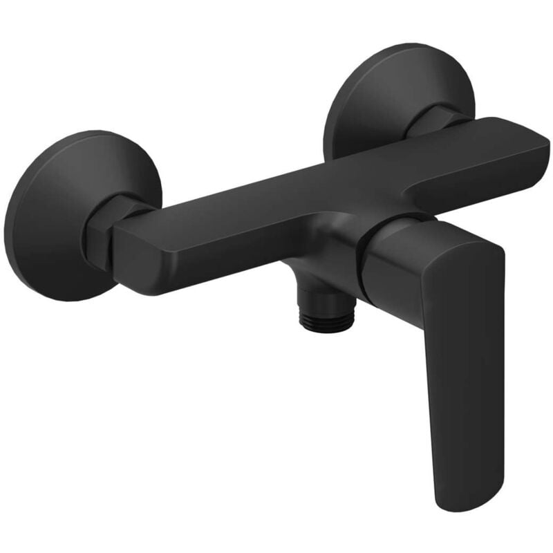 foto del prodotto life - miscelatore doccia, nero x070480 - ravak