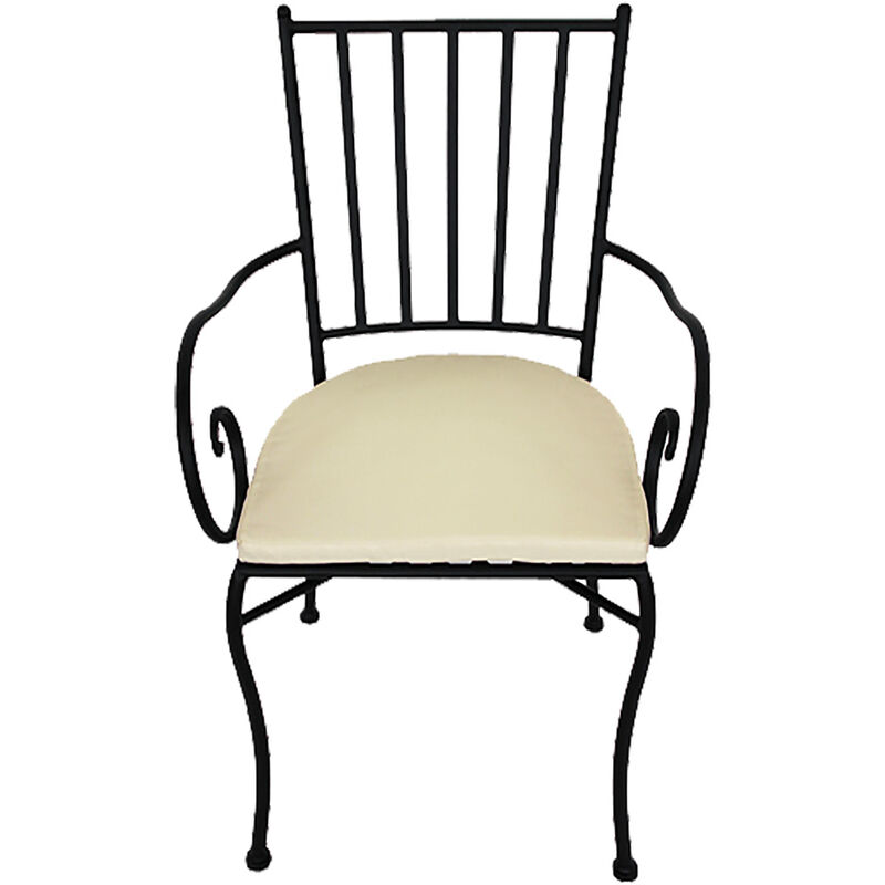 foto del prodotto lifeingarden sedia con braccioli jasmine cm 45 x 42 x h.88