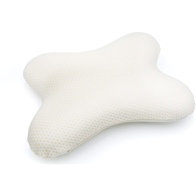 foto del prodotto lifenaxx cuscino ergonomico a farfalla lx 036 comodo cuscino in memory foam che allevia i fianchi e la colonna vertebrale ideale per chi dorme