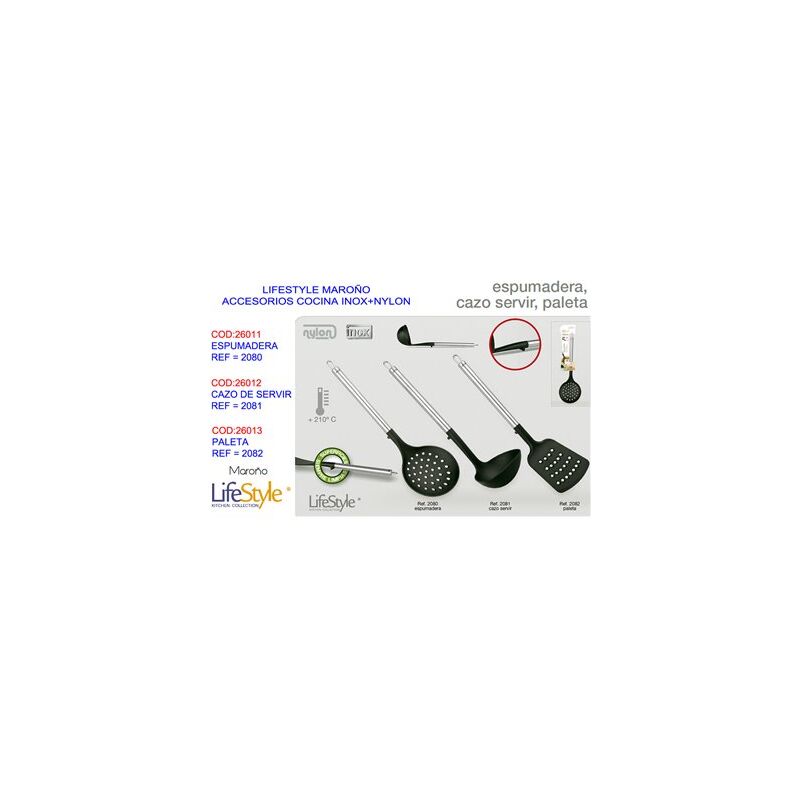 foto del prodotto lifestyle maro 2080 schiumatoio in nylon e acciaio inossidabile