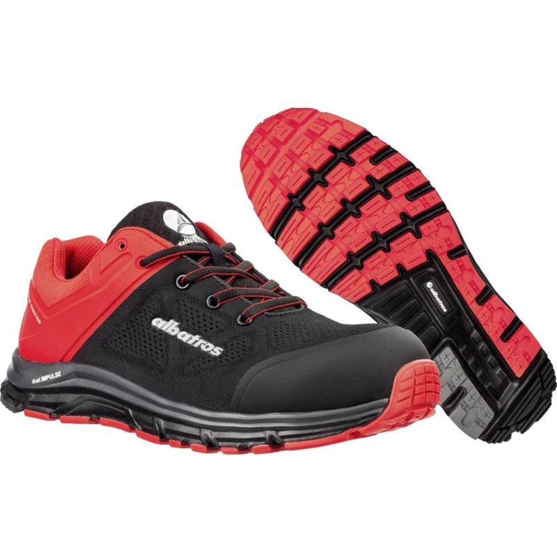 foto del prodotto lift red impulse low 646600 41 esd scarpe di sicurezza s1p taglia delle scarpe eu 41 nero, rosso 1 pz. albatros