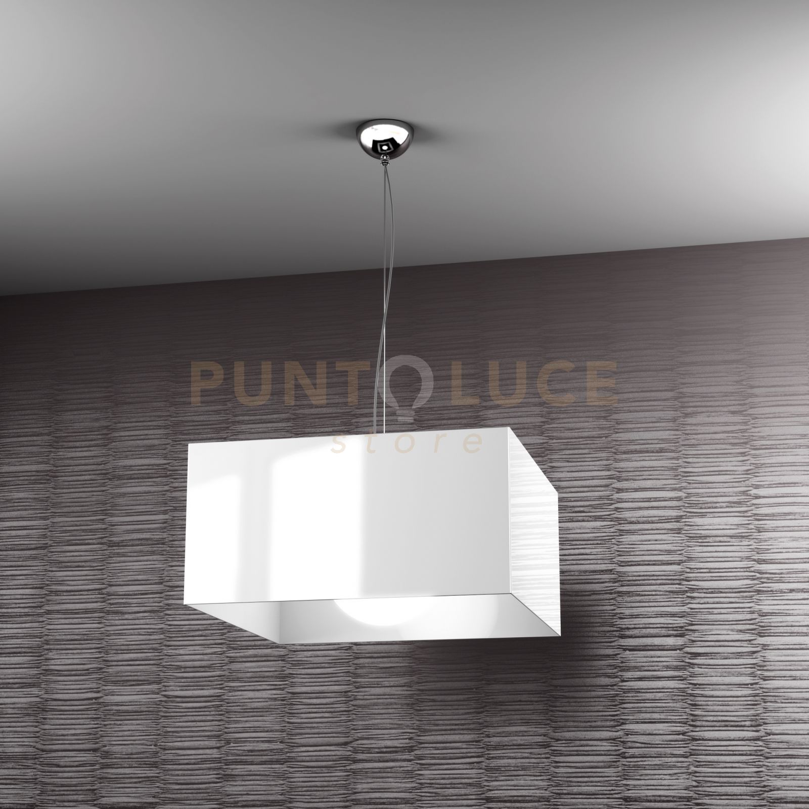 foto del prodotto lift sospensione 1 luce bianco 1111 s bi