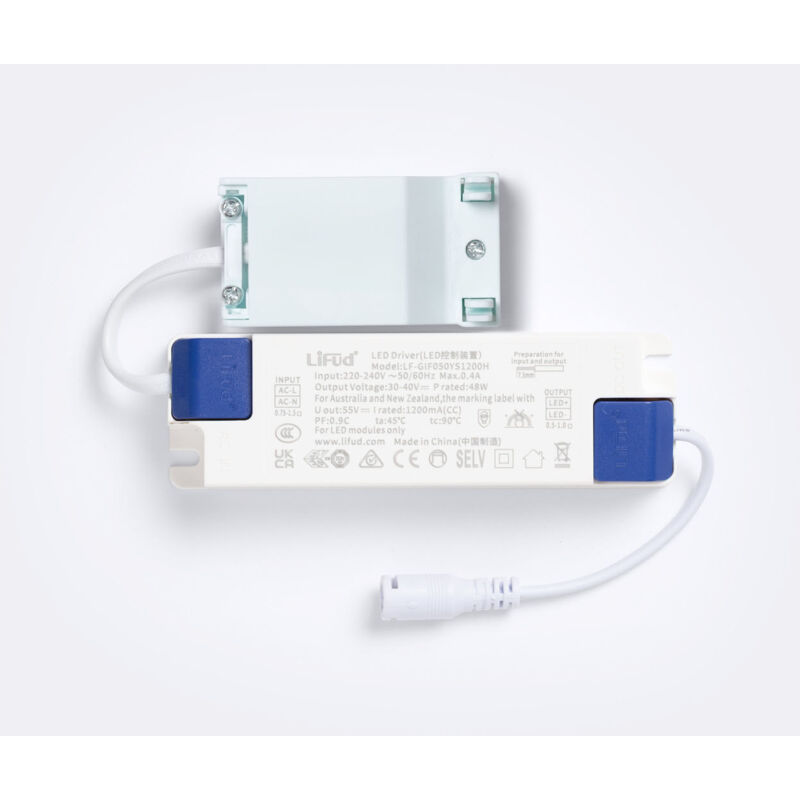 foto del prodotto lifud driver no flicker 220 240v output 30 40v 1200ma 48w con connessione rapida lf gif050ys1200h 48 w