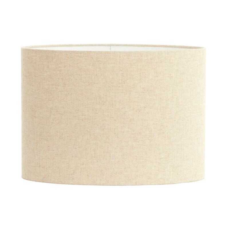 foto del prodotto light &amp; living - paralume - livigno - beige - tessile - e27 -
