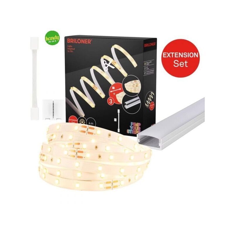 foto del prodotto light bar prolunga briloner 4m 3000k 224led 2000lumen