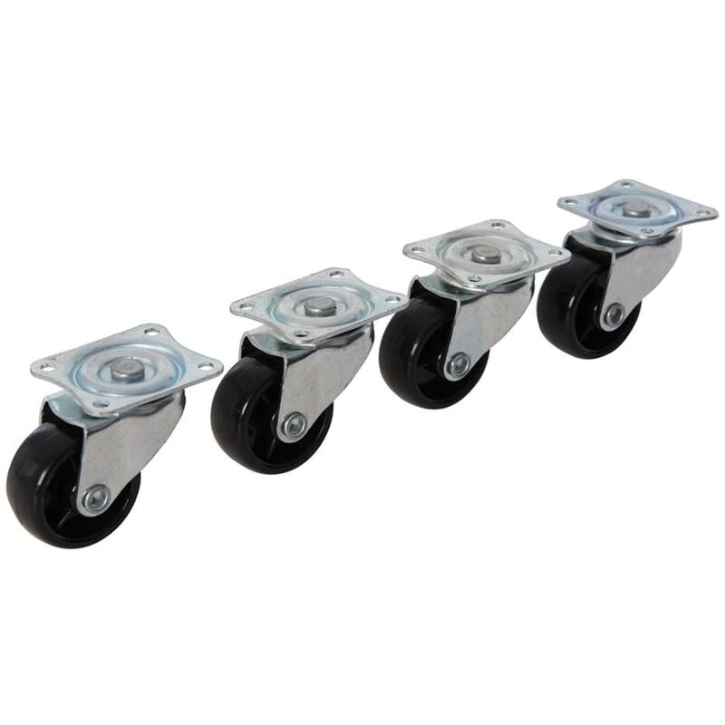 foto del prodotto light duty swivel castors 4pk 41mm fixman