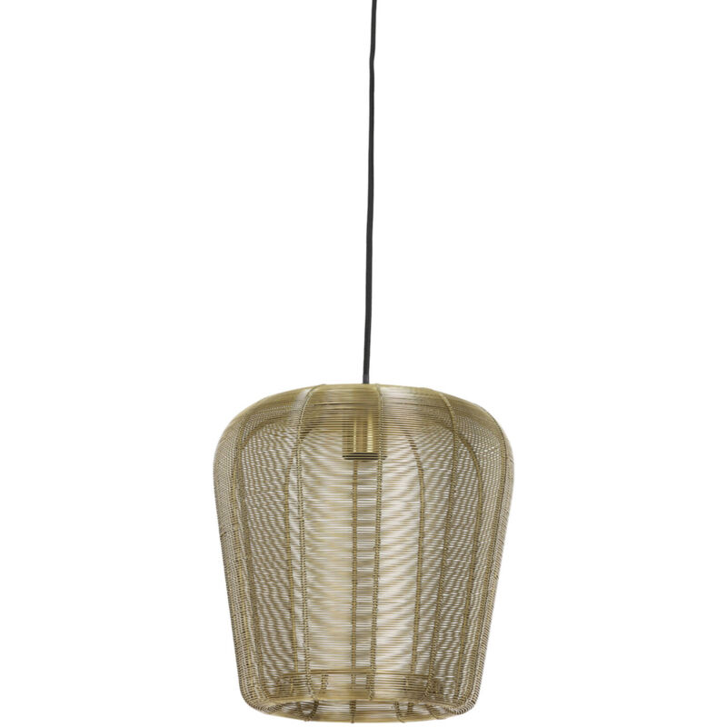 foto del prodotto light living lampada a sospensione adeta oro metallo 