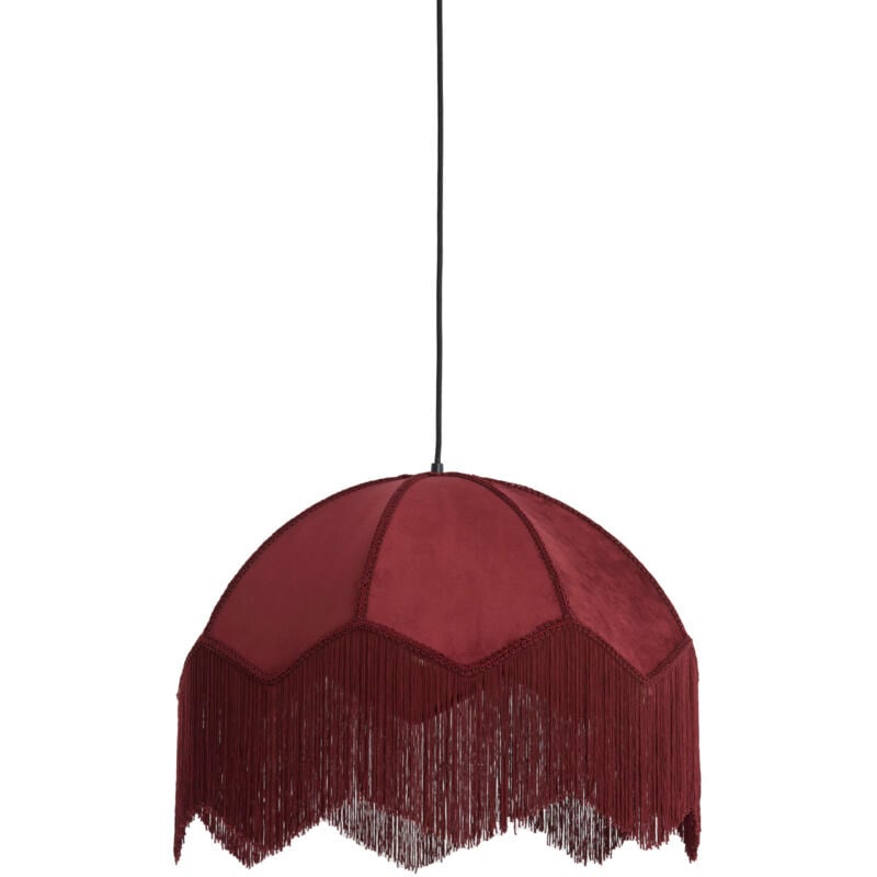 foto del prodotto light living lampada a sospensione malacia rosso raffia