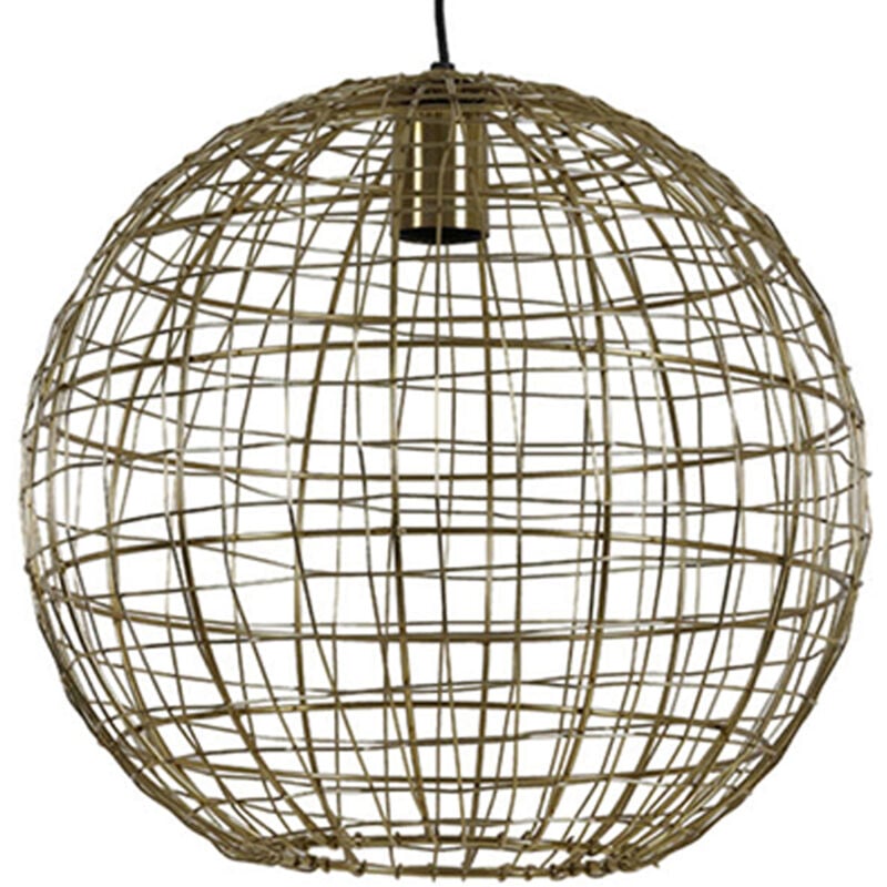 foto del prodotto light living lampada a sospensione mirana oro metallo 