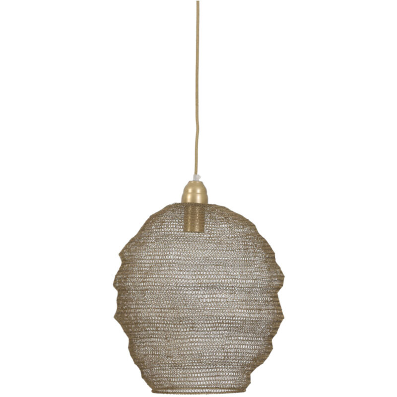 foto del prodotto light living lampada a sospensione nina bronzo metallo