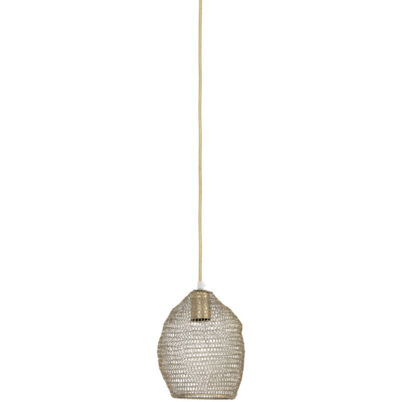 foto del prodotto light living lampada a sospensione nola bronzo metallo