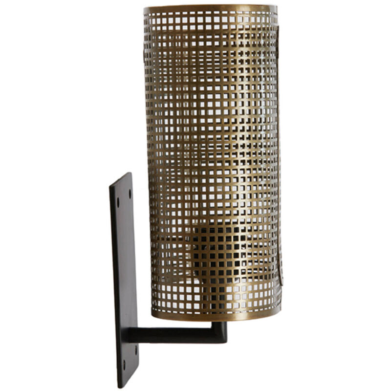 foto del prodotto light living lampada da parete maci bronzo metallo 