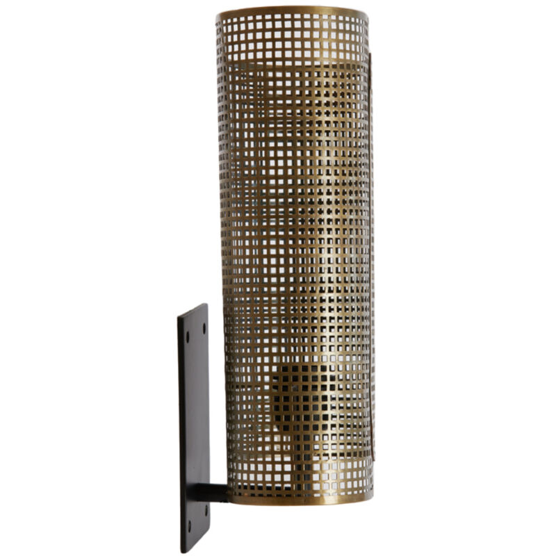foto del prodotto light living lampada da parete maci bronzo metallo 