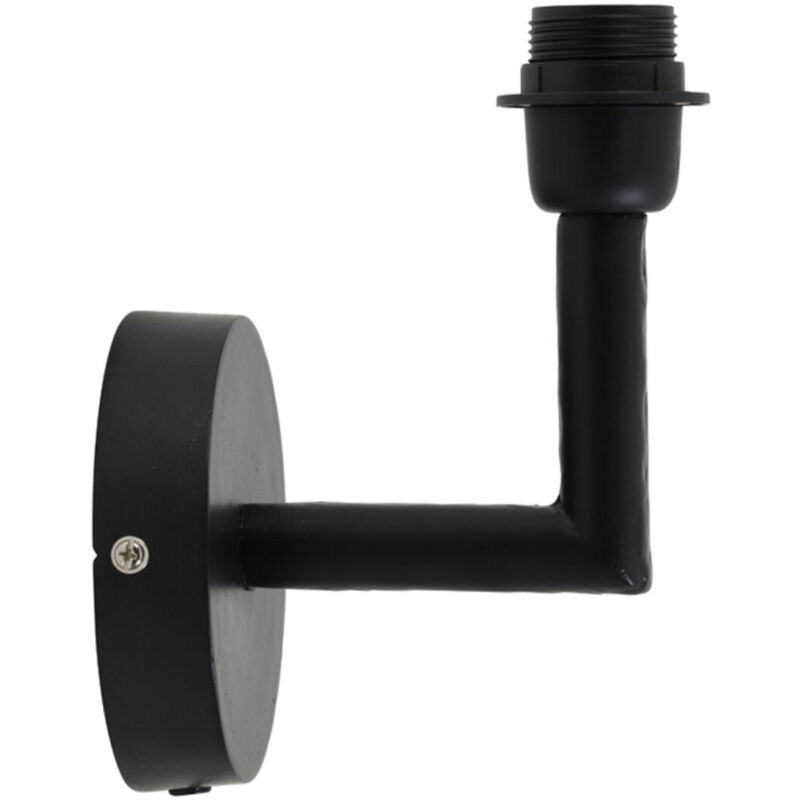 foto del prodotto light living lampada da parete pasadena nero metallo 