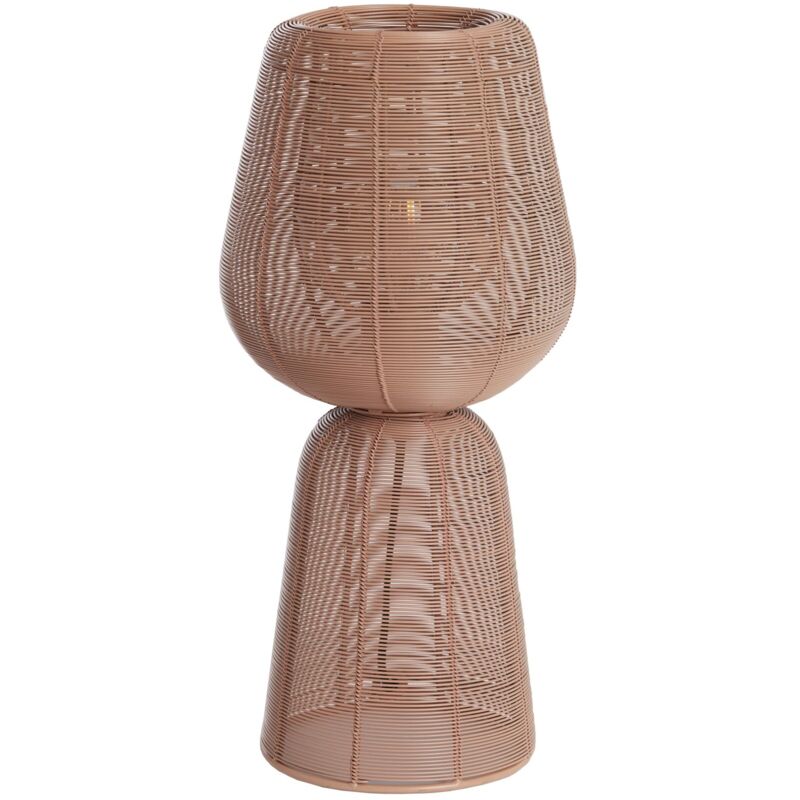 foto del prodotto light living lampada da tavolo aboso rosso metallo 