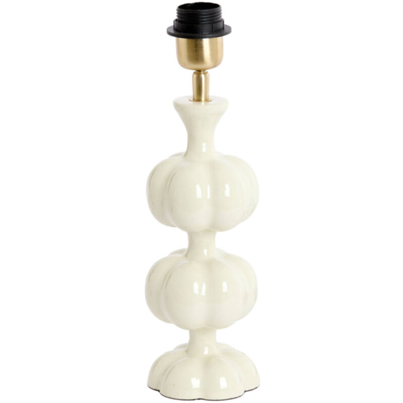 foto del prodotto light living lampada da tavolo caldas beige metallo 