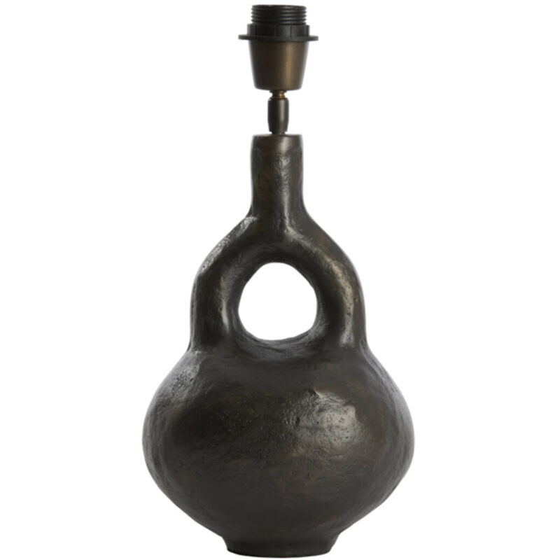 foto del prodotto light living lampada da tavolo imola grigio metallo 