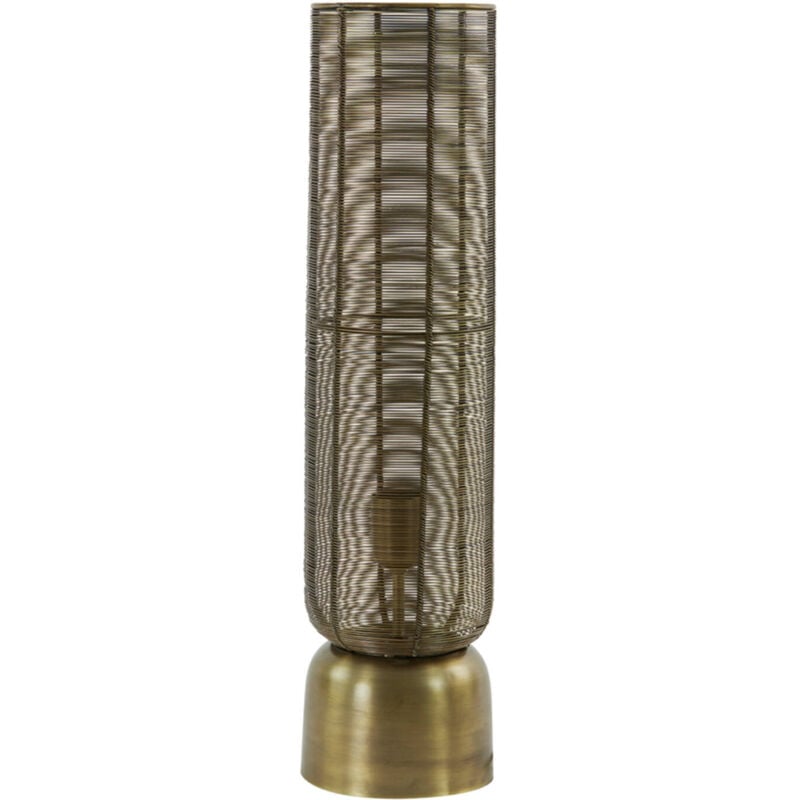foto del prodotto light living lampada da tavolo lezuza bronzo metallo 