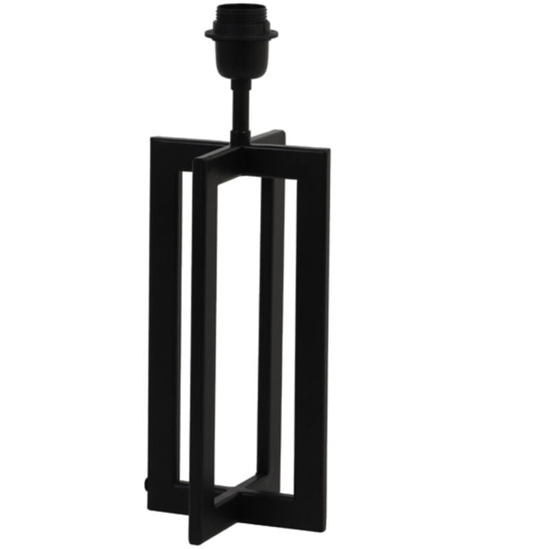 foto del prodotto light living lampada da tavolo mace nero metallo 