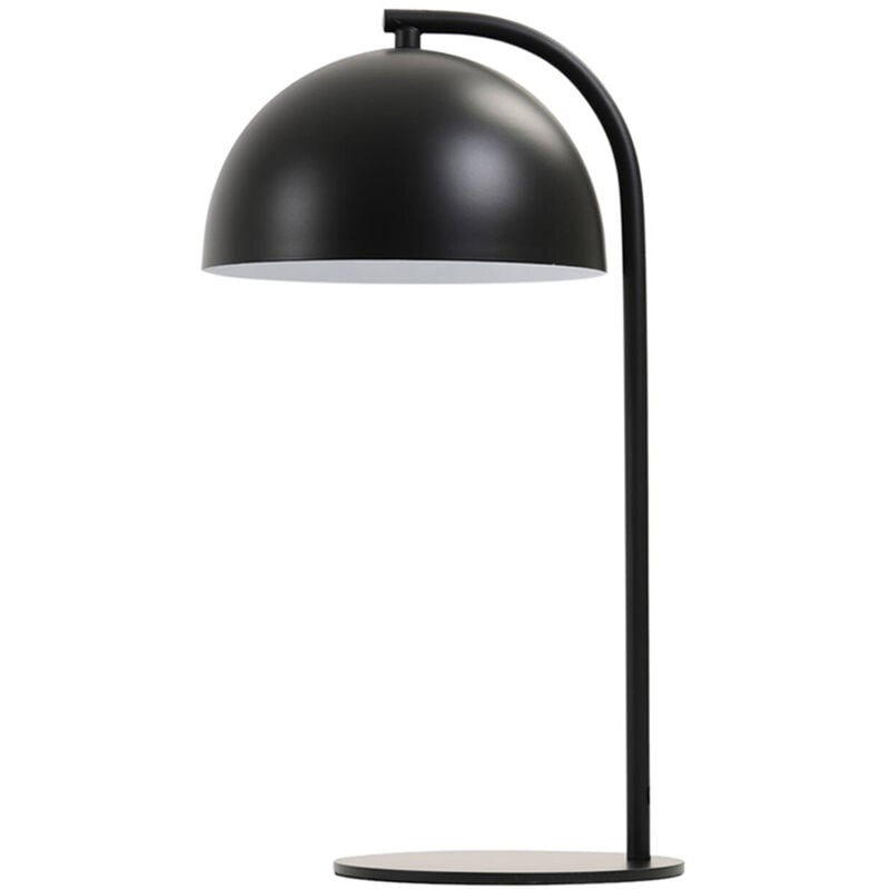 foto del prodotto light living lampada da tavolo mette nero metallo 