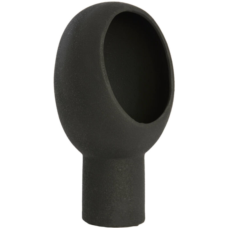 foto del prodotto light living lampada da tavolo monk nero ceramica e27