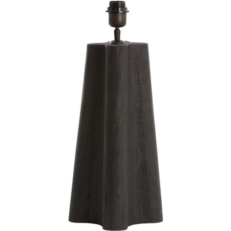 foto del prodotto light living lampada da tavolo navelli nero legno 