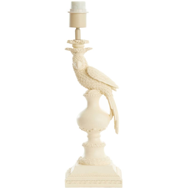 foto del prodotto light living lampada da tavolo nyasa crema plastica 