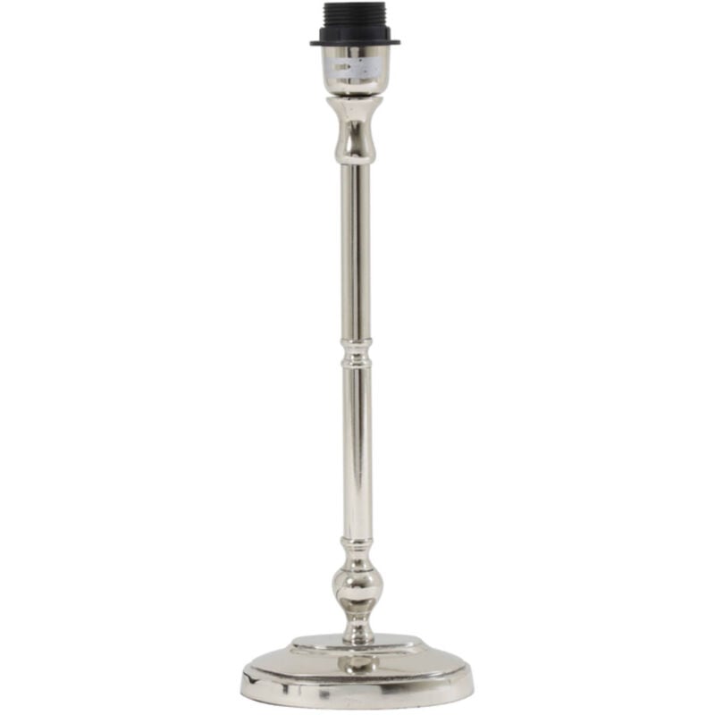 foto del prodotto light living - lampada da tavolo - purna - argento - metallo -