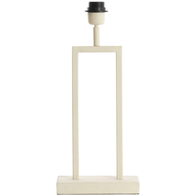 foto del prodotto light living lampada da tavolo shiva beige metallo 