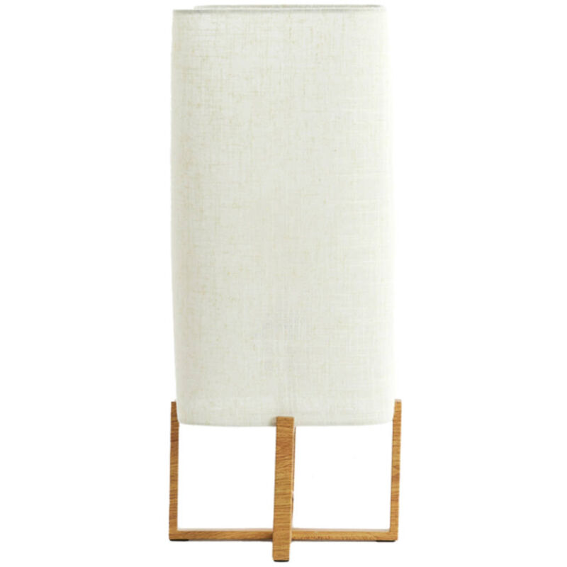 foto del prodotto light living lampada da tavolo wyn naturale tessile 