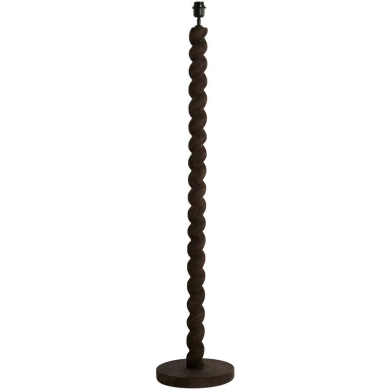 foto del prodotto light living lampada da terra nanno grigio legno 