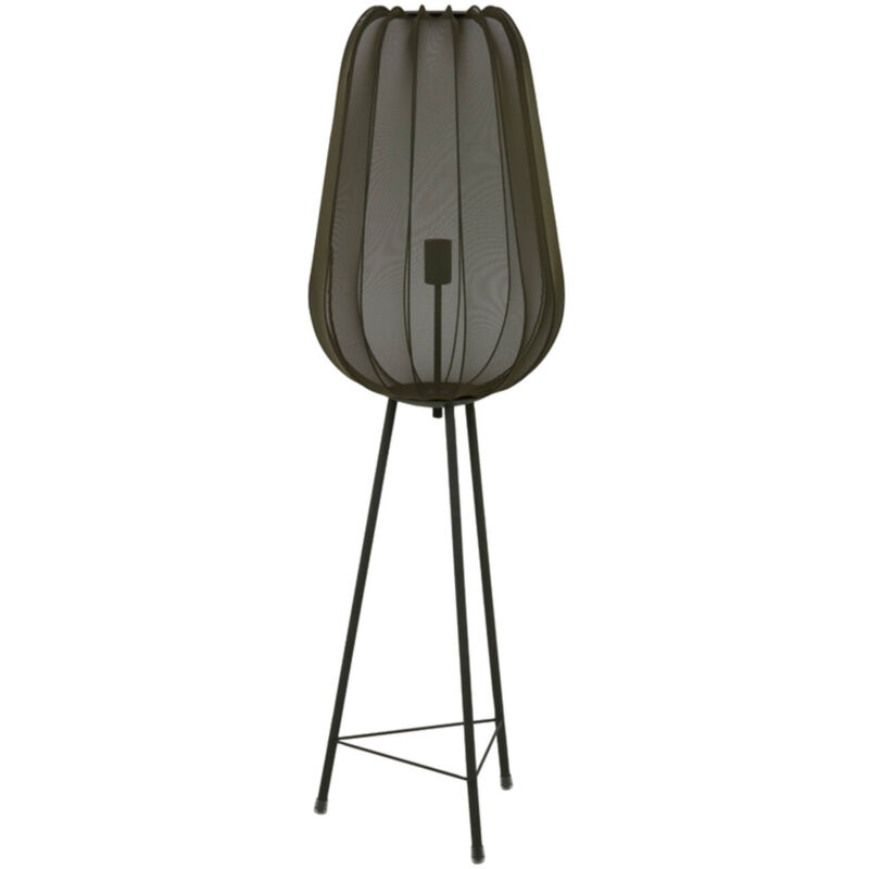 foto del prodotto light living lampada da terra plumeria verde tessile 
