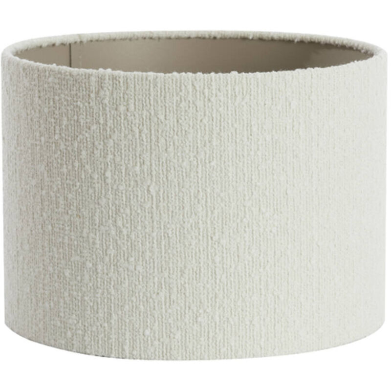 foto del prodotto light living paralume bolero bianco tessile 30cm 