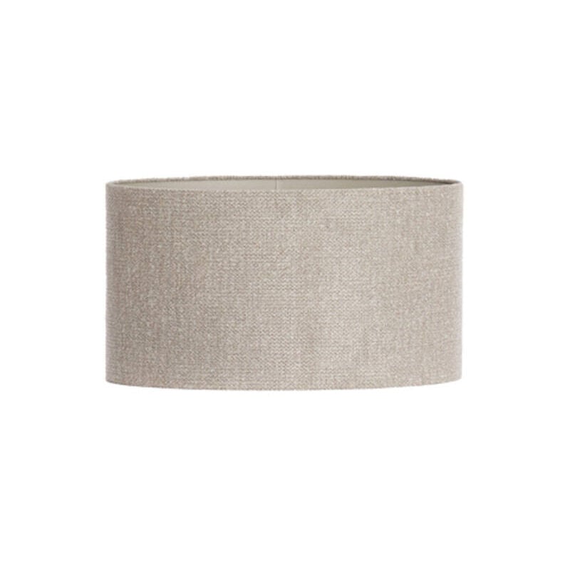 foto del prodotto light living paralume brandy marrone tessile e27 