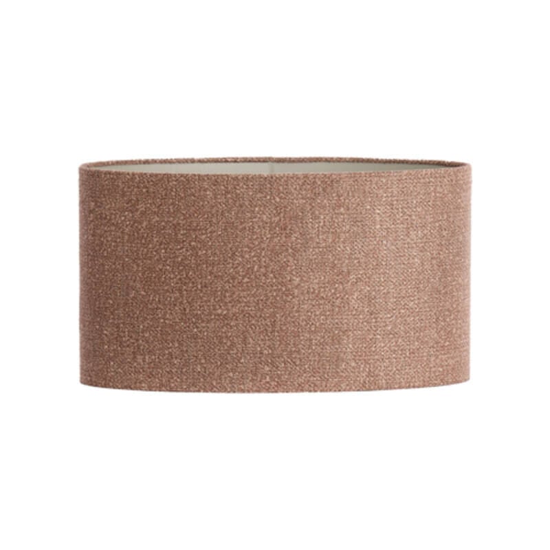 foto del prodotto light living paralume brandy marrone tessile e27 