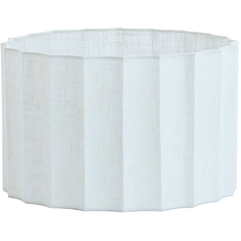 foto del prodotto light living paralume disli bianco tessile 35cm 