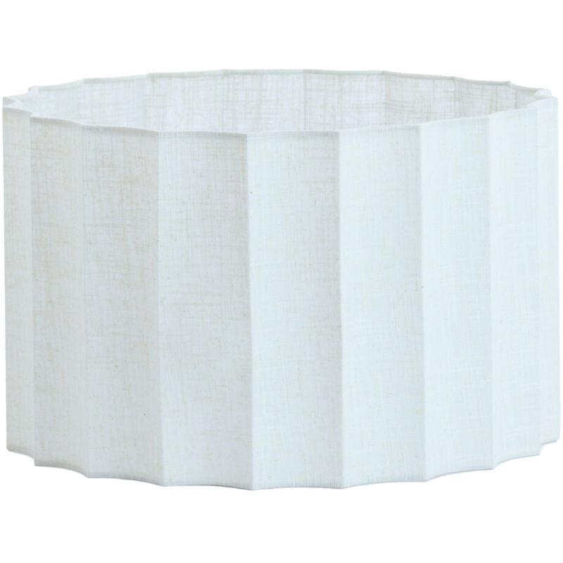 foto del prodotto light living paralume disli bianco tessile 40cm 