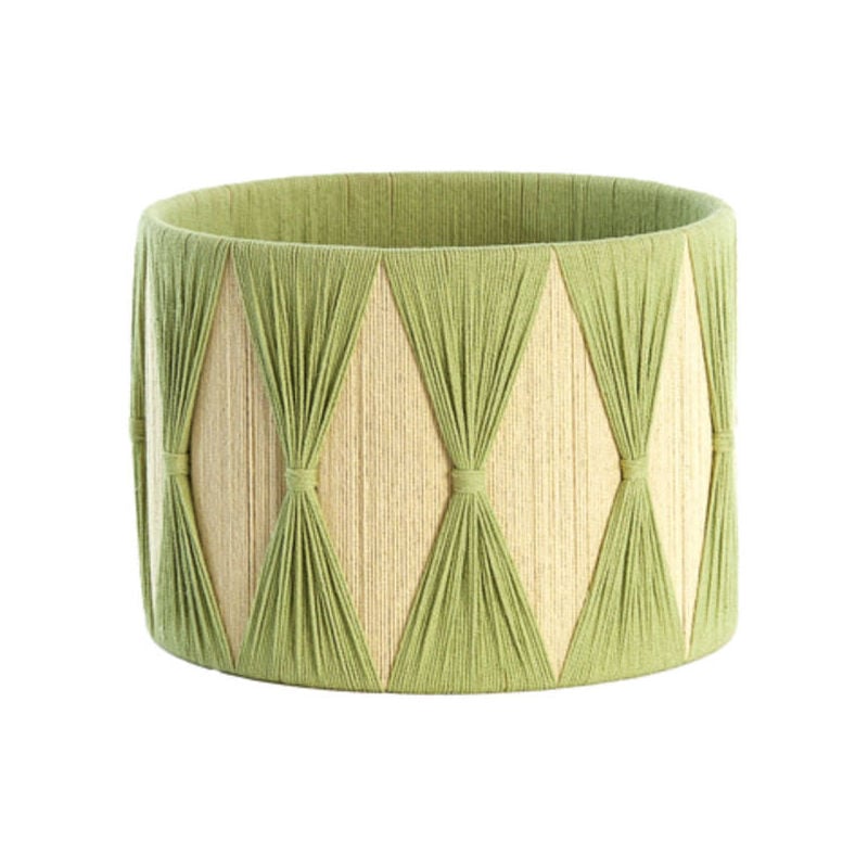foto del prodotto light living paralume hannah verde tessile 25cm 