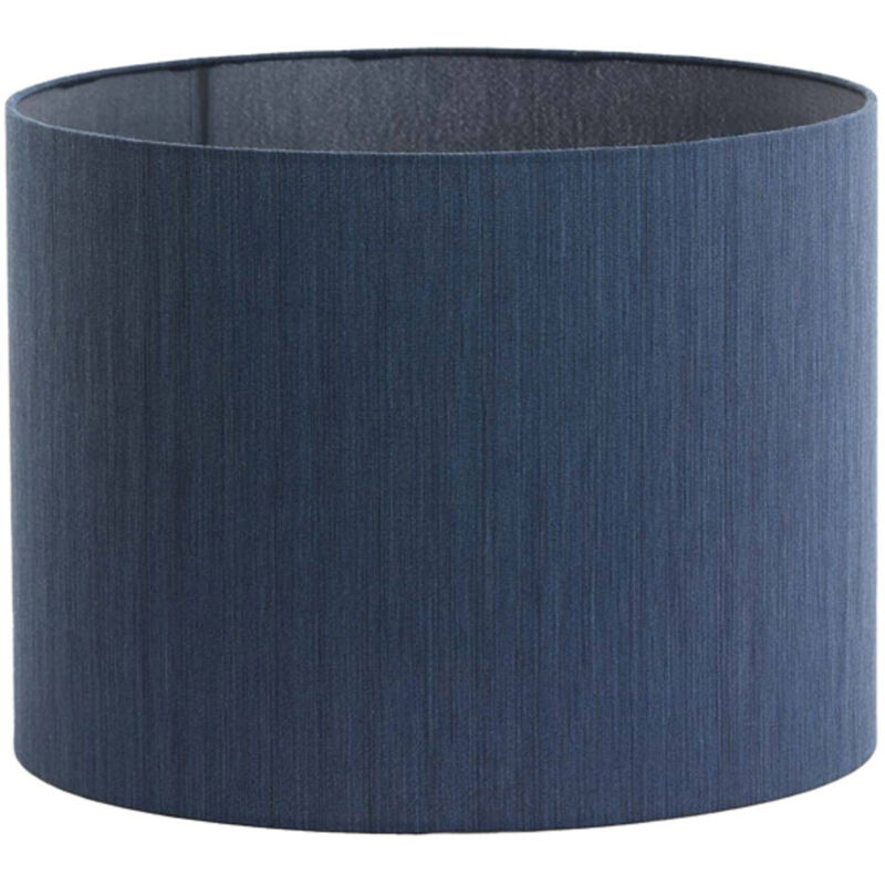 foto del prodotto light living paralume harper blu tessile 40cm e27