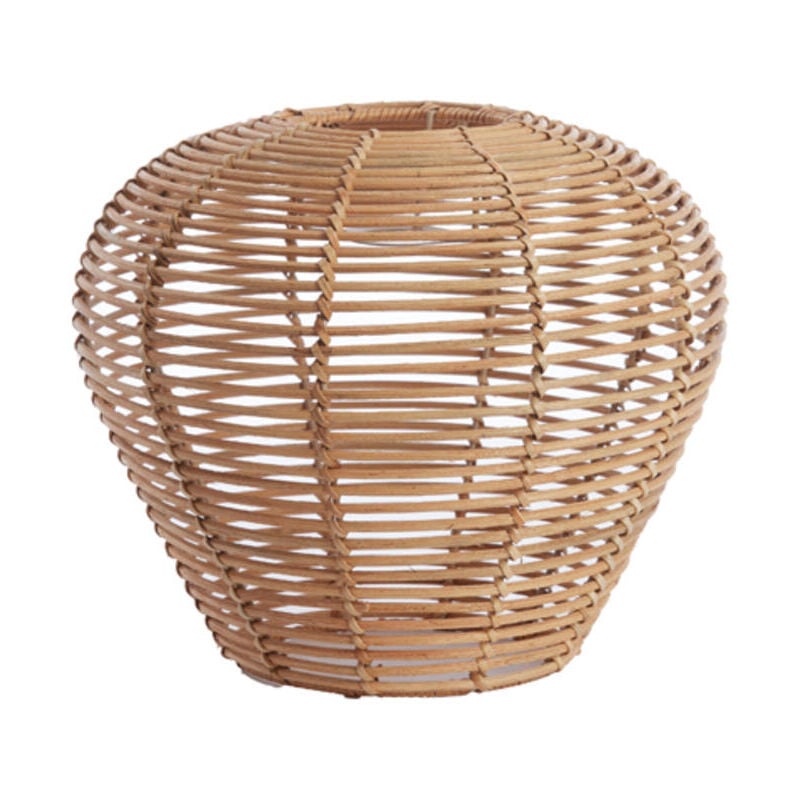 foto del prodotto light living - paralume - latvia - naturale - rattan - 29cm -