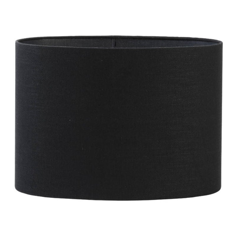 foto del prodotto light living paralume livigno nero tessile e27 