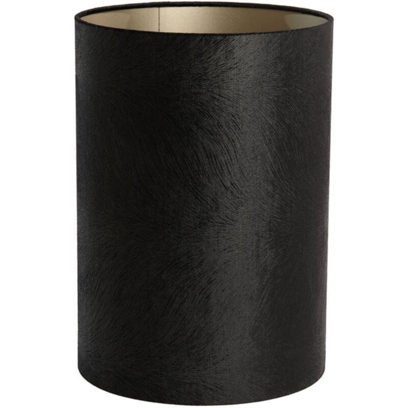 foto del prodotto light living - paralume - lubis - nero - tessile - 30cm - e27