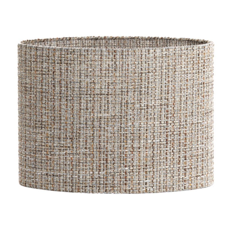 foto del prodotto light living paralume okavi marrone tessile e27 