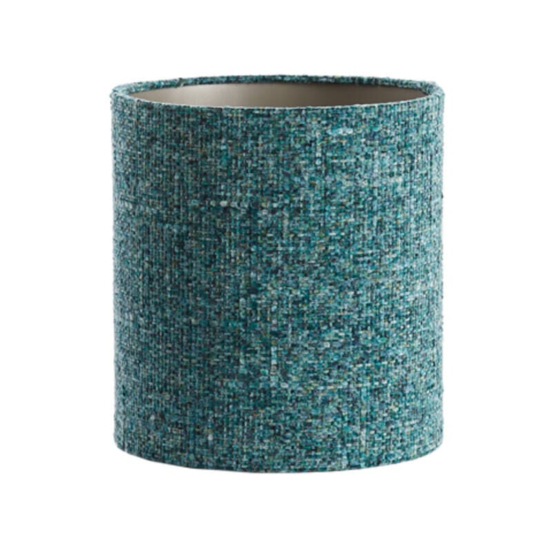 foto del prodotto light living paralume osire blu tessile 25cm e27