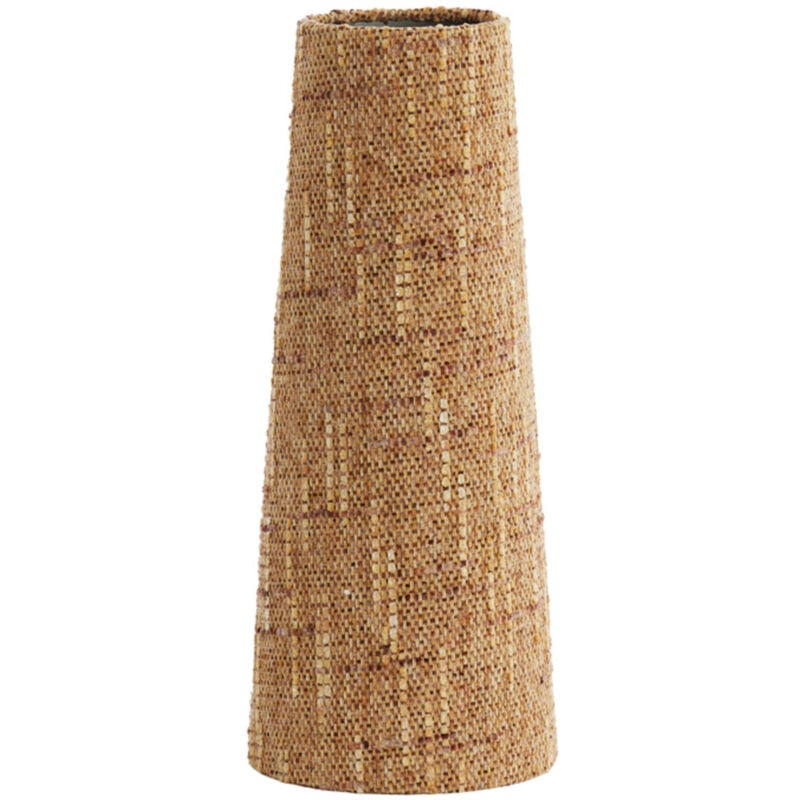 foto del prodotto light living paralume osire marrone tessile 13cm 